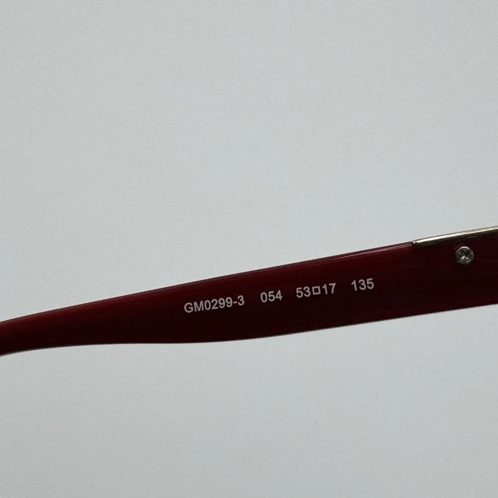 Guess Marciano GM0299-3 Eyeglass Frames Red 53-17 135‎ Lenses Need Replacement